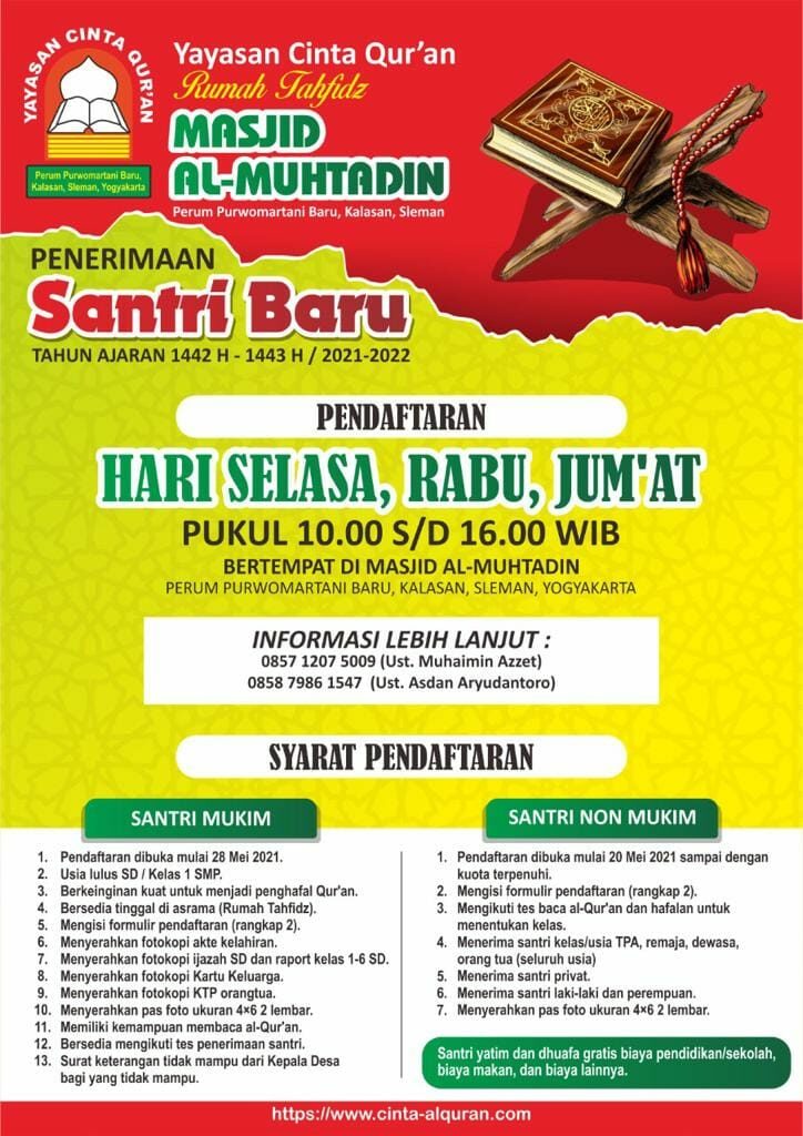 santri baru